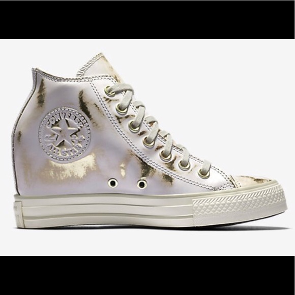 converse lux wedge leather